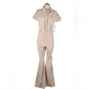 Good American Tan Jumpsuit
